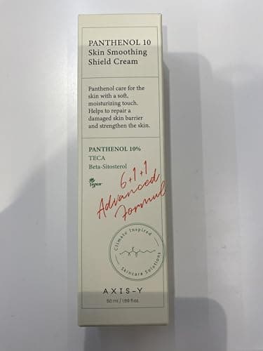 AXIS-Y Panthenol 10 Skin Smoothing Shield Cream - Daily Facial Moisturizer Barrier Cream for Long Lasting Hydration & Soothing - Vegan Korean Skin Care Face Lotion - 50 ml 2