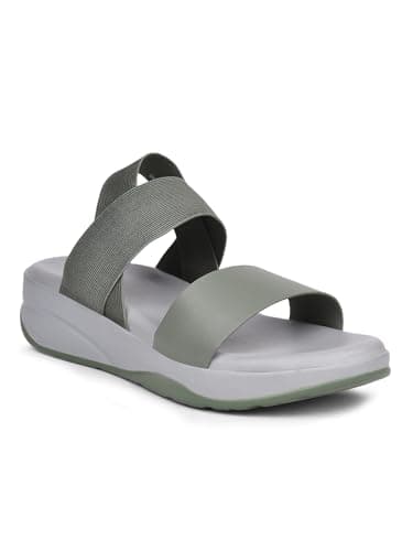 Bata Vienna Women's Green Sandals - 6 UK (6617227)