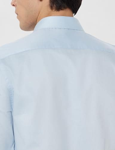 Blackberrys Men India Slim Fit Formal Shirt Light Blue 6