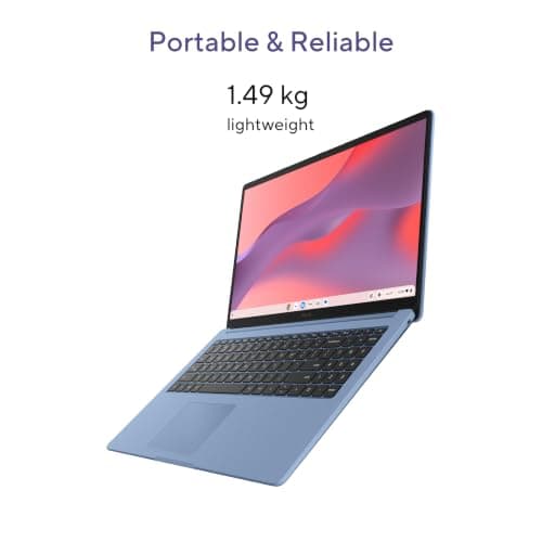 ASUS Chromebook CM1505 (2026), Smartchoice, MediaTek Kompanio 540 Processor, 4GB RAM, 64GB SSD, FHD, 15.6"(39.6 cm), 60Hz, Chrome OS, Fabric Blue, 1.49 Kg, CM1505CM4A-S70080, Thin & Light Laptop 3