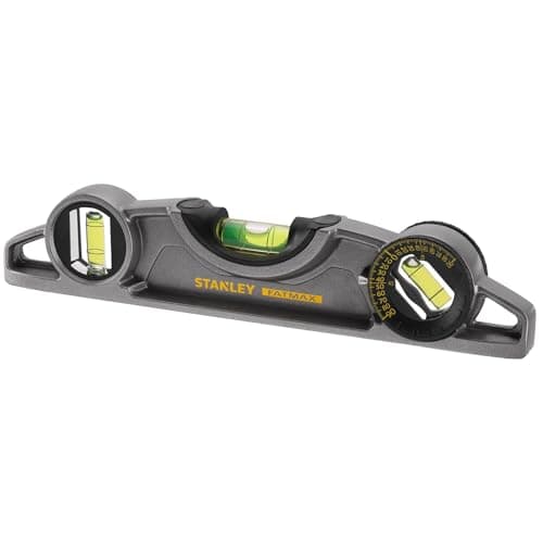 STANLEY 43-609I Premium 9-inch Aluminium Fatmax Xtreme Magnetic Torpedo Level (Black) 2