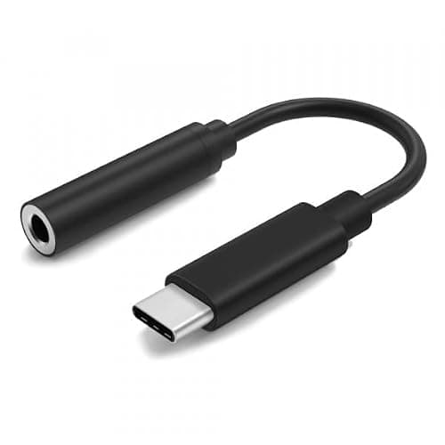 Samsung USB-C Headset Adapter Type C to 3.5mm Headphone Car Aux Audio Jack Connector Compatible for Samsung Galaxy S25 To S20 Series, Note 20 10 9 Z Fold 5 4 3 2 Z Flip 5 4 3 A53 A54 A55 Tab S8 S7