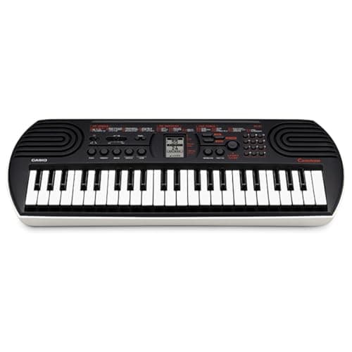 Casiotone Mini Keyboard SA-81 with Piano tones, Black 6