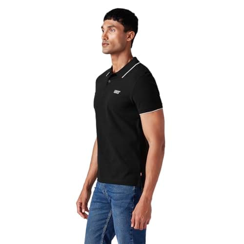 Men's Solid Slim Fit Polo T-Shirt 5