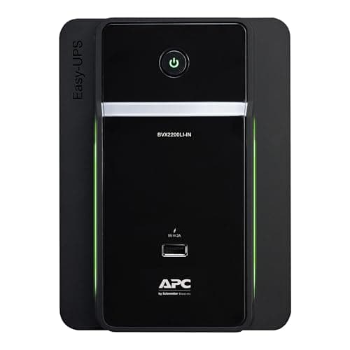 APC Easy UPS BVX2200LI-IN 2200VA Gaming UPS Power Backup | UPS for Gaming PC, PlayStation, Xbox & Consoles | Long Battery Backup with Voltage Protection for High Performance Setups