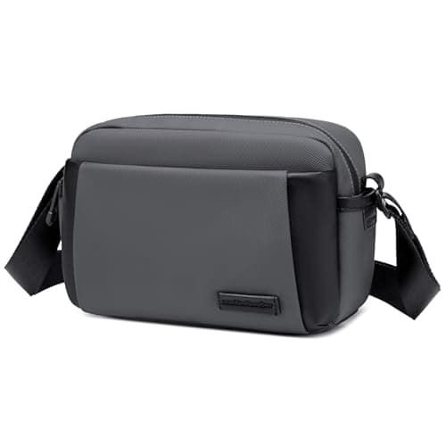 Arctic Hunter Sling Bag Men Water-Repellent & Scratch-Resistant Organizer Crossbody Bag with Customized Zipper & Removable Key Buckle Side Bag For Daily Travel Use