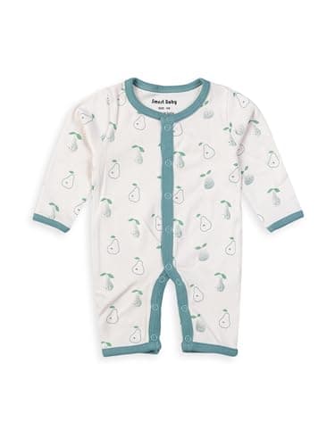 Smart Baby 6 Piece Newborn Clothes Set – 100% Bio-Washed Interlock Fabric | Bodysuit, Sleepsuit, Bib, Blanket, Mittens & Cap | Dinosaur Baby Clothes Gift Set | for Baby Girls (Green, Pack Of 1) 2