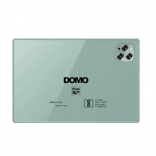 DOMO Slate SL39 10.1-Inch 4G Tablet PC, 4GB RAM + 32GB inbuilt Storage,1TB Expandable, Dual SIM Slot, Octa Core CPU, GPS, Bluetooth (Green) 5