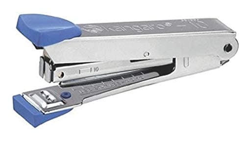Kangaro Paper Punching Machine Support A4 Size Paper Punching Machine Small with Stapler + Stapler Pin Office and Home Use | Color May Vary 3