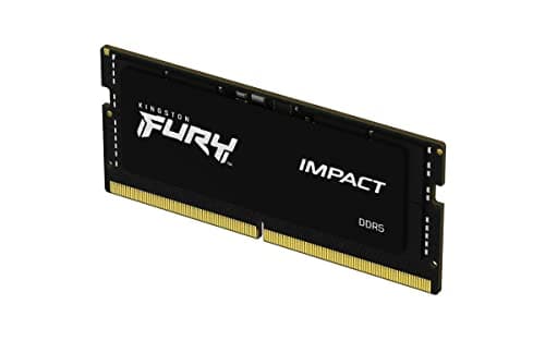 Kingston Technology Fury Impact 16GB 5600MT/s DDR5 CL40 Laptop Memory Single Module | Lower Power Comsumption | Intel XMP 3.0 | Plug N Play | KF556S40IB-16 2