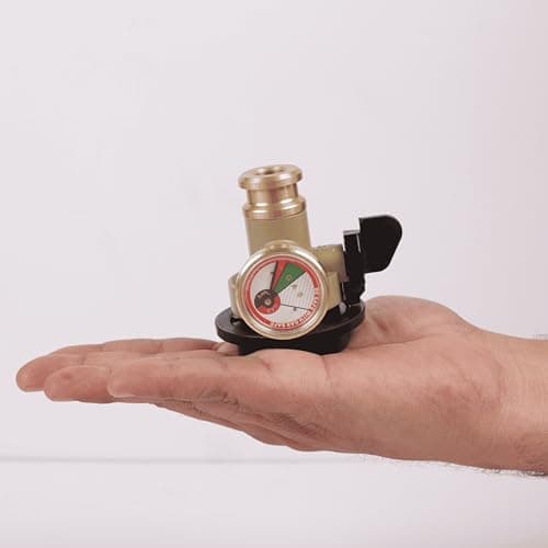 Gas Safe India Gas Safety Device with Free Installation | ISO Certified 3-in-1 LPG Cylinder Protection | Auto Shut-Off, Gas Level Indicator | Universal Fit | 3 Year Warranty 5
