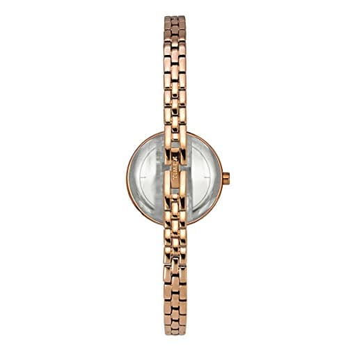 TIMEX Fria Analog Watch for Women with Silver Round Dial & Rose Gold Brass Bracelet Band Water Resistant Women's Wrist Watches - TWEL15201 3