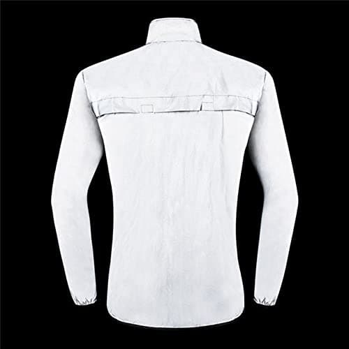 BNF®Men Reflective Jacket Cycling Windbreaker Travel Sport Coat Rain Coats XXL|Sporting Goods|Cycling|Cycling Clothing |Package Includes:1 Piece Reflective Jacket 3