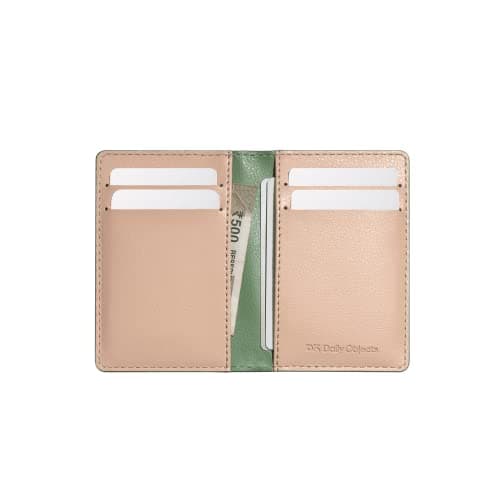 DailyObjects Hunter Green Log Bi-Fold Wallet | Compact and Travel Friendly Structure | Durable, Contemporary, and Sophisticated | Premium Pebbled Leather | Manufactured in India | for Men 3
