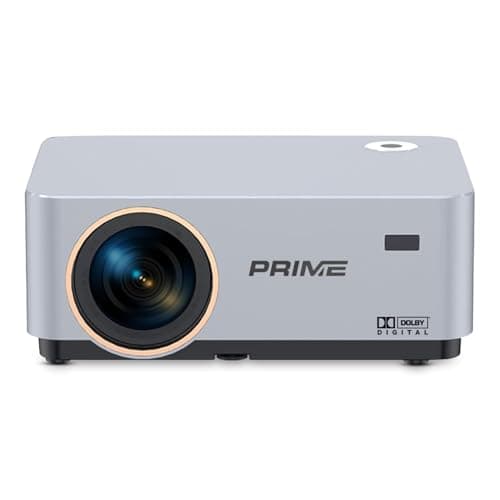 Prime PX-20 Nova Pro 4K UHD Smart Projector – Ultra-Bright 8800 Lumens | Electronic Focus | Android 11 | 5G Wi-Fi | BT 5.0 | 2GB+16GB | Built-in Apps | Home Theater & Office Use