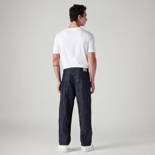 Levi's Men's 568 Dark Indigo Loose Fit Mid Rise Jeans 2