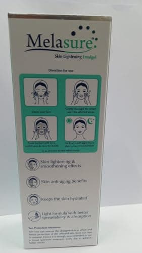Melasure Skin Lightening Emulgel, All Skin Types, 20g 4