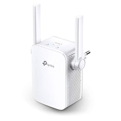 TP-Link TL-WA855RE, Single Band 300Mbps RJ45 Wireless Range Extender, Wi-Fi Booster, Broadband/Wi-Fi Extender, Hotspot with 1 Ethernet Port, Plug and Play, Access Point Mode, 2 External Antennas,White