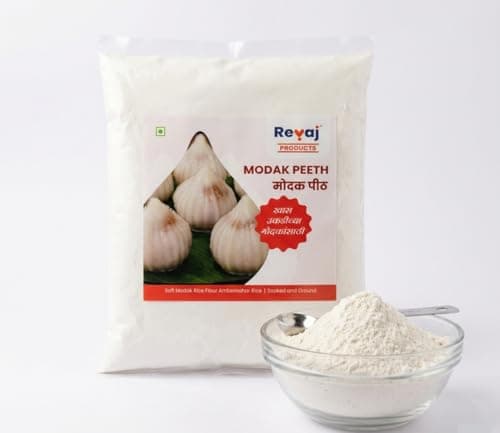 Revaj Rice Flour 500g | Modak Peeth | Pure & Natural | Ganesh Chaturthi Special
