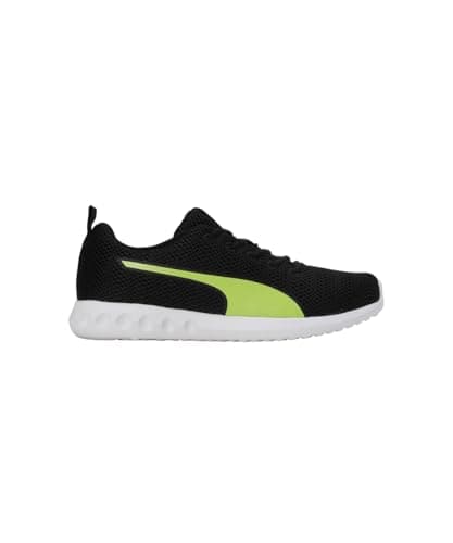 Puma Men's Dwane Walking Shoe, Puma Black-Nrgy Yellow, 9 2
