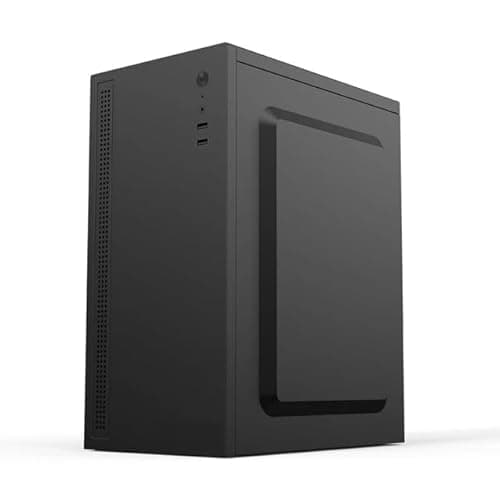 Desktop Computer Set with i5 3470, 8GB RAM, 256GB SSD, 19-inch Monitor, Keyboard, Mouse, WiFi, Speakers, Windows 10, Black 5
