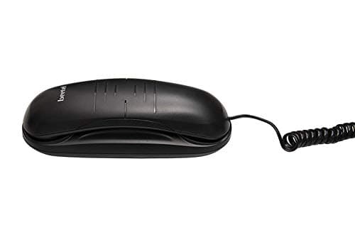 Beetel B26 Slim Corded Landline Phone,Ringer Volume Control,Wall/Desk Mountable,Ringer On/Off Switch,Clear Call Quality,Compact Design,Tone Pulse/Flash/Redial Function (Made in India) (Black)(B26) 3