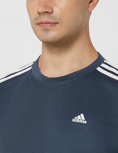 adidas Men Polyester Classic 3S Tee,Sports T-Shirts,Boonix, Medium 4