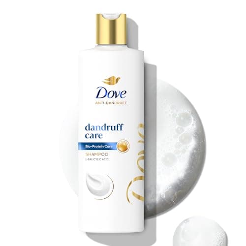 Dove Anti Dandruff Solutions Shampoo 340 ml|| Prevents Dandruff & Dry Scalp|| Mild Daily Shampoo for Smooth & Frizz Free Hair - For Men & Women
