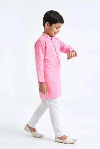 HRR Boys Festive & Party Kurta and Pyjama Set 3