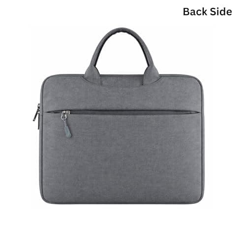 Tabelito Basic Laptop Sleeve Bag for Upto 15.6 Inch Laptop, Water Resistant Protective Sleeve Case for Men & Women Compatible with Apple, Dell, Lenovo, Asus, HP, Samsung, Mi, MacBook, Ultrabook (Grey) 4