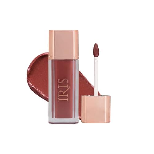 Iris Cosmetics Matte Liquid Lipstick – Made Her Do It – Her Dark Side (Deep Wine Brown) | Transfer-Proof, Smudge-Proof, Long Lasting, High Pigment, Lightweight, Smooth Matte Finish Lip Color