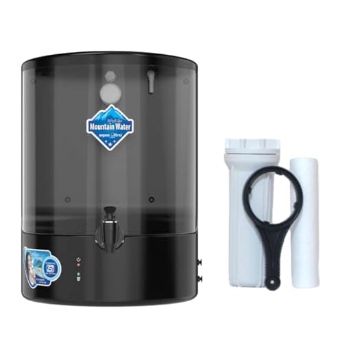 aquaultra B11 7-Stage water purifier filter for home | 9L Transparent Tank | RO+UV+UF (Standard)