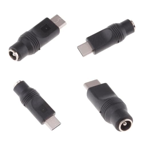 Club Bollywood® 2X Type-C Male to 5.5x2.1mm Female Converter for Laptop PC|Computers/Tablets & Networking | Laptop & Desktop Accessories | Laptop Power Adapters/Chargers 4