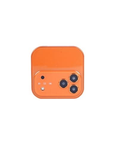 Snexian All-New Rock X Flip Dual Sim |Keypad Mobile with 1.8" Display |Flip|Fold|Call & SMS Indicator|Attractive Design |BT Dialer|Voice Changer|Long Lasting Battery|Camera|Feature Phone| Orange 3