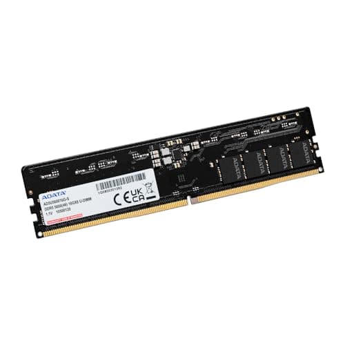 ADATA Premier 8GB 5600MHz U-DIMM DDR5 Desktop Memory, Single RAM Module, Supports Intel & AMD Latest CPU, Intel XMP & AMD Expo, Built in PMIC, On Die ECC, Low Voltage, More Bandwidth - AD5U56008G-S 2
