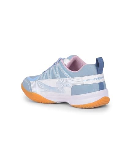 Liberty Freedom GRIPPER-01 Sports Badminton & Pickleball Shoes for Men with PU Upper | Rubber Sole | Suitable for Table Tennis, Volleyball | Comfortable & Lightweight | Durable Design (S. Blue-11) 4