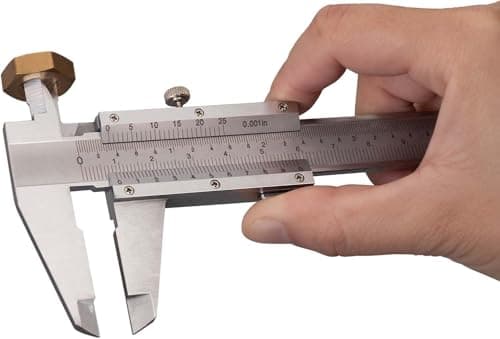 Inditrust Vernier Caliper, 0-150mm Stainless Steel, Manual Scale for Internal External and Depth Measurement 4