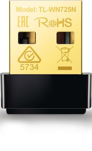 TP-Link USB WiFi Adapter for PC(TL-WN725N), N150 Wireless Network Adapter for Desktop - Nano Size WiFi Dongle Compatible with Windows 11/10/7/8/8.1/XP/ Mac OS 10.9-10.15 Linux Kernel 2.6.18-4.4.3