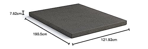 Wakefit DreamPod Medium Firm HR Foam Mattress | 3 Years Warranty | Mattress Double Bed, 3-Inch Bed Mattress | Double Size (75x48x3 Inches) | Removable Cover 2