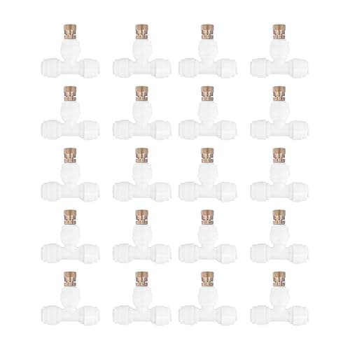 IONIX Fogger Kit with 20 Nozzles – Ideal High-Pressure Misting System for Dairy Farms, Restaurants, Cafes, and Outdoor Areas – Enhances Cooling, Humidity Control & Air Quality – Premium Durable Design 4