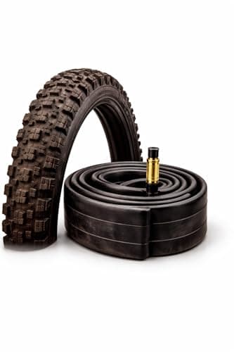 26 Inch Bicycle Tyre & Tube Combo (1.75/1.95/2.10/2.125) – Heavy Duty MTB Cycle Tyre with Butyl Rubber Inner Tube, Puncture Resistant