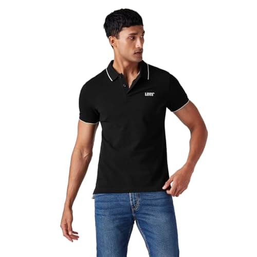 Men's Solid Slim Fit Polo T-Shirt 6
