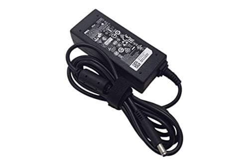 Dell Original 45W Adapter 19.5V pin 4.5 mm Charger for Laptops Inspiron Black Without Power Cord (Black)