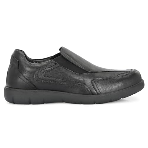 Blue Leather Men’s Formal | Pure Leather Slip-On Shoes | Soft & Comfortable Daily Driver | Casual Yet Elegant Formal Footwear 4042 4