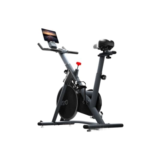 Fitkit by Cult FK7004 Premium Magnetic Spin Bike | 130kg Support | Stepless Resistance & 8kg Flywheel | LCD Display with Heart-Rate Tracking | Tablet Holder | Smooth & Silent Ride for Home Fitness