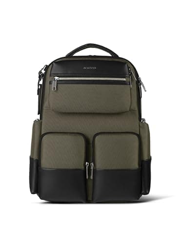 scarters Terminal- 16” Spacious Multi Compartment Backpack Laptop Bag | 24 Litres | (Olive Green)