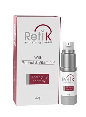 Ethiall Remedies RetiK Anti Aging Cream with Retinol; Vitamin C and Vitamin K (30g) - Ethiall Remedies