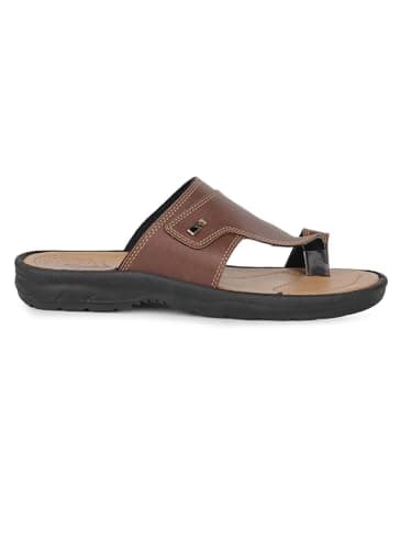 Bata String-Macho-Aw22 Men's Brown Sandals - 8 UK (8714270) 2
