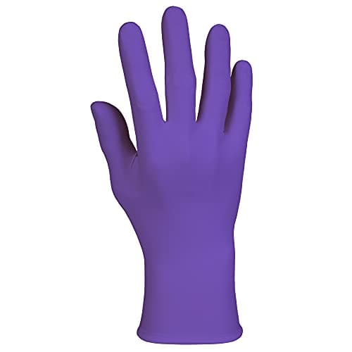 Kimberly-Clark Kimtech KC 500 Nitrile Exam Gloves (5.9 Mil, Ambidextrous, 9.5", Purple) -Pack of 100 Gloves Pack 2