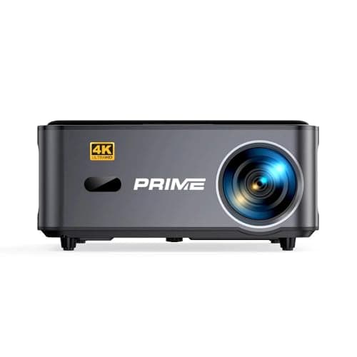 4K Projector, 8000 LED Lumens, 30,000:1 Contrast Ratio, Automatic Adjustments